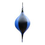Blue & Black Teardrop Double-End Bag