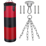 Red and Black Heavy Bag Installation Kit