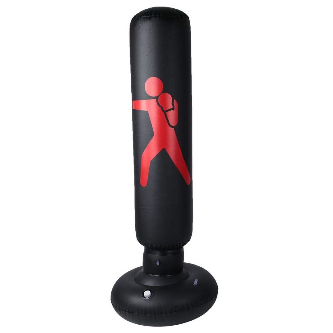 516Cbm6wZdL._SL1001_ Elite Freestanding Training Bag (Red/Black) - Image 1