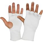 White Karate Sparring Gloves