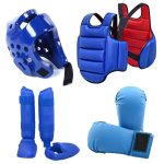 Elite Strike Blue Martial Arts Protective Gear Set