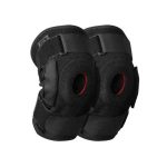 Soft Padded Knee Protectors (Black – Open-Center Design)