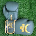 BUKA Olive Green Boxing Gloves (Mat PU)