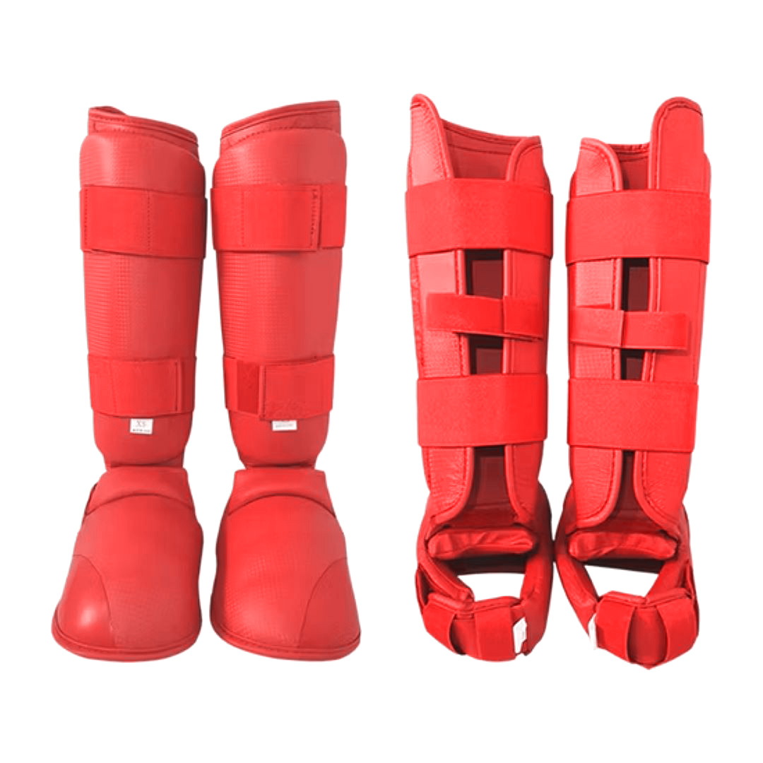 Red Pro Combat Karate Shin Guards – Original Martial Arts